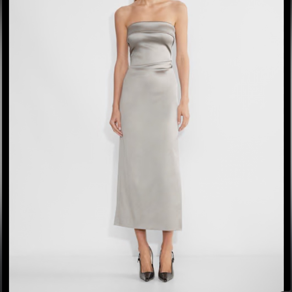 Aritzia Ten Exclusive Satin Dress size 12